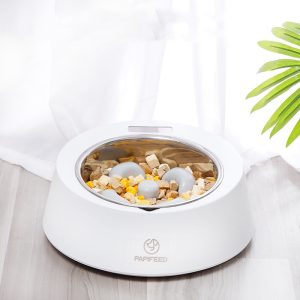 hundeskål med vekt og antisluk design