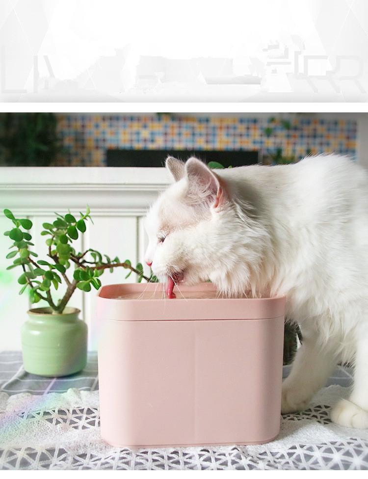 Vannfontene til katt og liten hund 1,5 liter - Bilde 3
