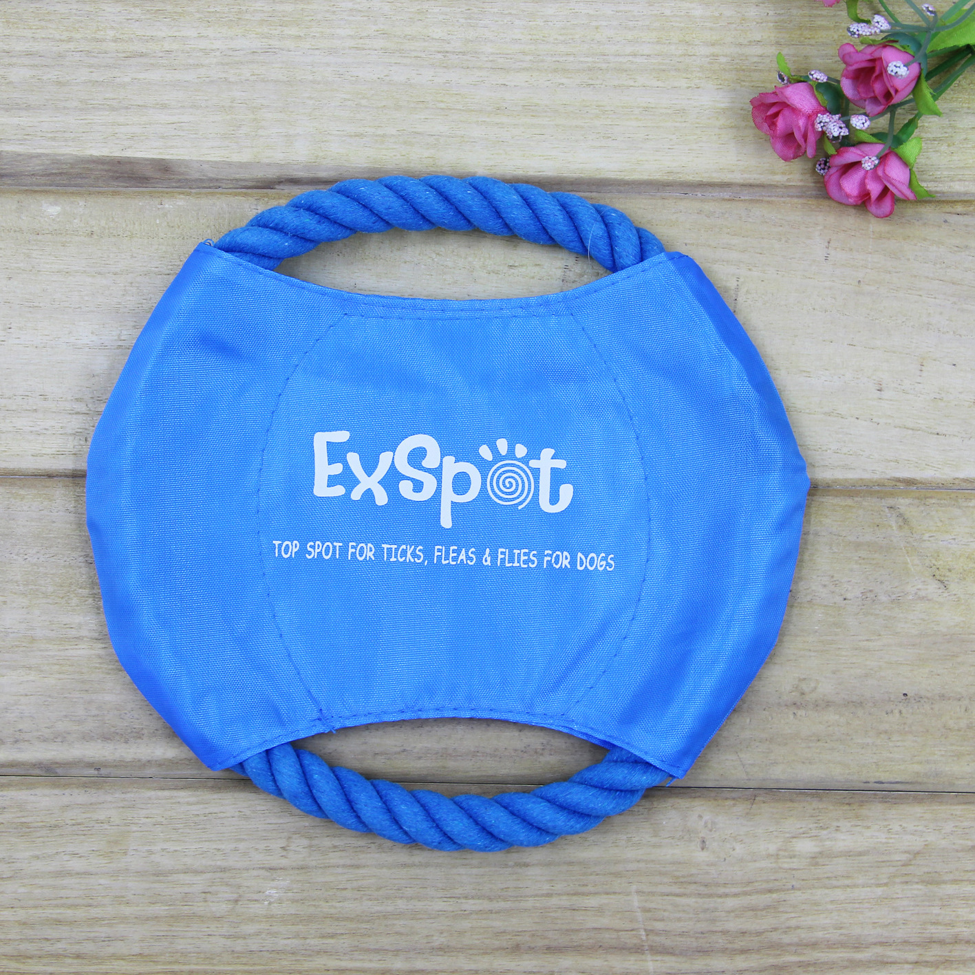 Frisbee med tau til hund for aktiv lek - Bilde 5
