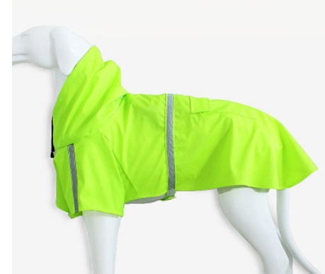 Regnjakke til hund med refleks og vanntett PU - Bilde 10