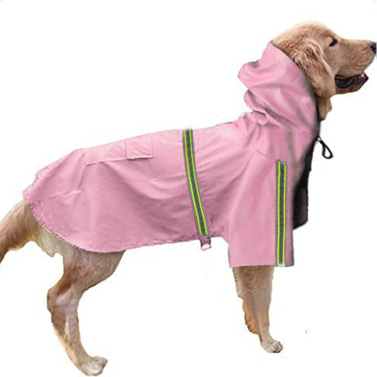 Regnjakke til hund med refleks og vanntett PU - Bilde 9