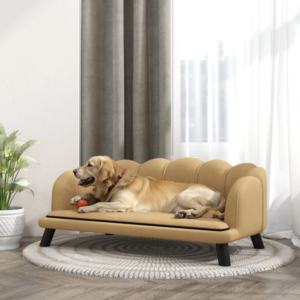 Hundesofa med armlener og myk polstring