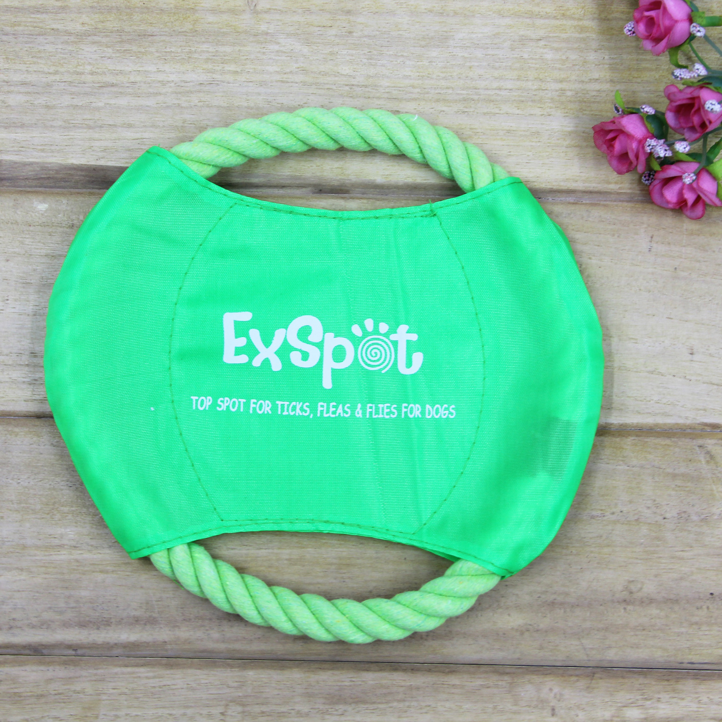 Frisbee med tau til hund for aktiv lek - Bilde 6