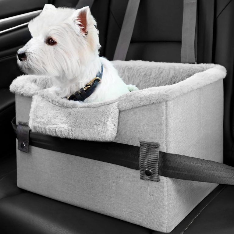 bilsete til hund med fleecefôr