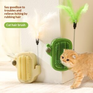 Kaktus klorestativ til katt med klorevennlig overflate og leken kaktusform