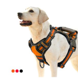 Hundesele med refleks, myk og pustende